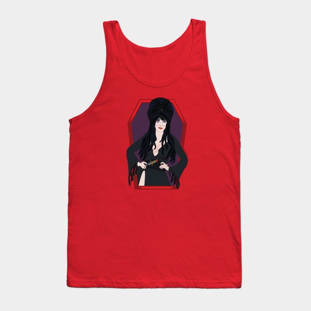 The Mistress of the Dark Tank Top by Frannotated